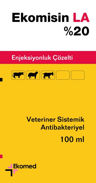 Ekomisin-LA, veteriner sistemik antibakteriyel.